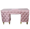 Hot Sale Professional Salon Manicure Table with Dust Collector Modern Design Wooden Material for Nail Spa