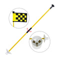 Konday Wholesale Fiberglass/Plastic Putting Green Flag Pole with Hole Cup and Custom Logo for Mini Golf 81cm 268g