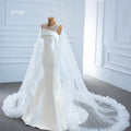 Jancember RSM67190 Mermaid Elegant New Design Wedding Dress for Bride