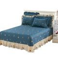 Cotton Bed Skirt Ruffled Bed Skirt Bed Sheet