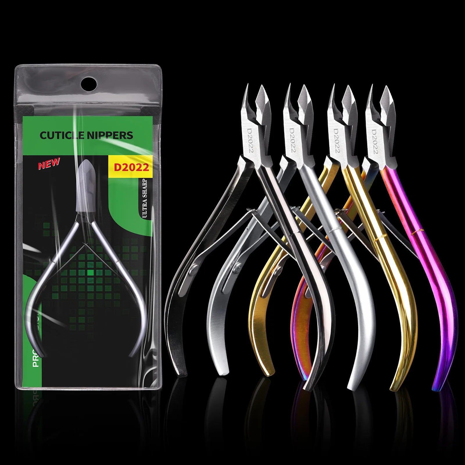 Hot Fast Shipment Professional Manicure Set Stainless Steel Nail Cuticle Nipper with Pusher