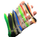 DORISEA Printed 10cm 6g Artificial Loach Soft Lure Fishing Bait for River Lake & Stream Use Hooks PP Material Topwater/Midwater