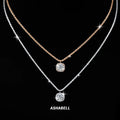 Fast Delivery S925 Silver Diamond Necklace Moissanite 1CT Vvs D Color Moissanite Pendant Necklace Women