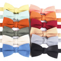 New Solid Color Knit BOW Ties for Men Adult Black Knitting Men Butterfly Wedding Bowties Knot for Gifts