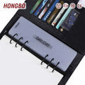 Hongbo Best Selling 12-Design Waterproof Matte Clear A5 Label Dashboard for Budget Binders As Loose-Leaf Insert for Organizer