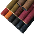 Portugal's Hot Selling Women's PU Leather Bags Colorful Cork Fabric Textile Real Cork Sheet for Shopping Travel Makeup Sofa Use