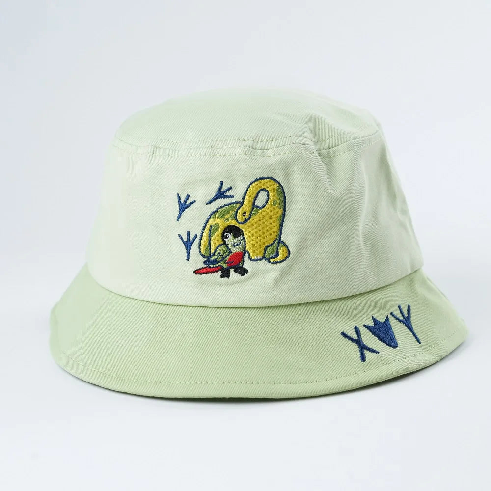 High Quality Custom Embroidered Logo Cotton Bucket Hats Designer Unisex Cap Summer Fishing Bucket Hat Customized
