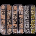 12 Colors Mixed Polymer Clay Star Snowflakes Christmas Iridescent Confetti Nail Glitter Flakes for Manicure
