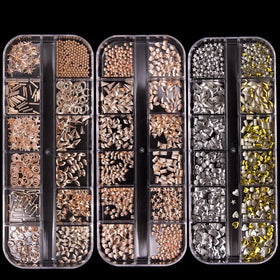 12 Colors Mixed Polymer Clay Star Snowflakes Christmas Iridescent Confetti Nail Glitter Flakes for Manicure