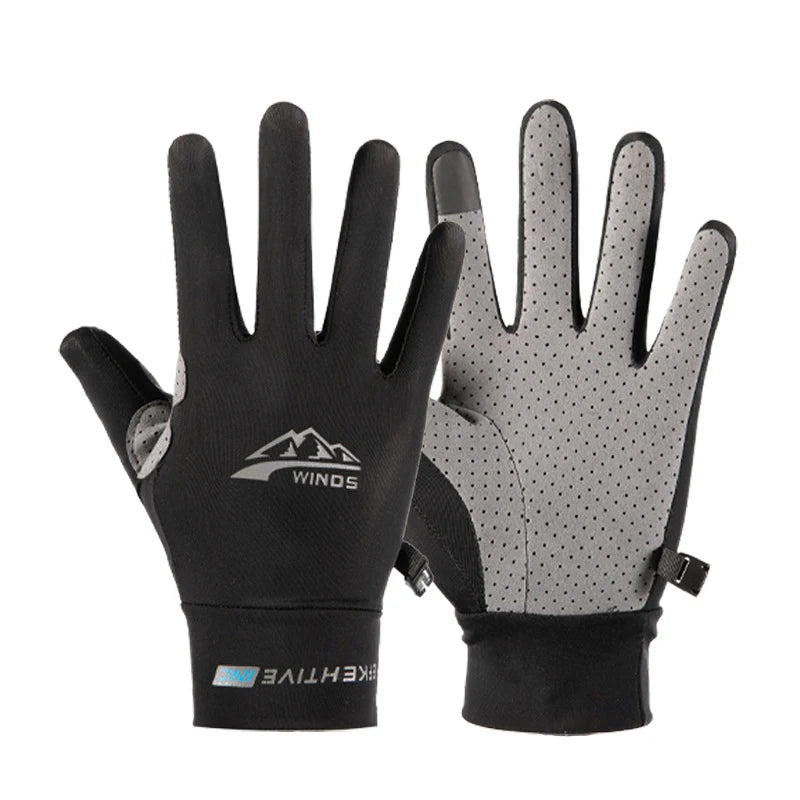 Full Finger Cycling Gloves OEM Custom Logo Full Finger Cycling Mountain Bike Racing Gloves Other Outdoor Sport