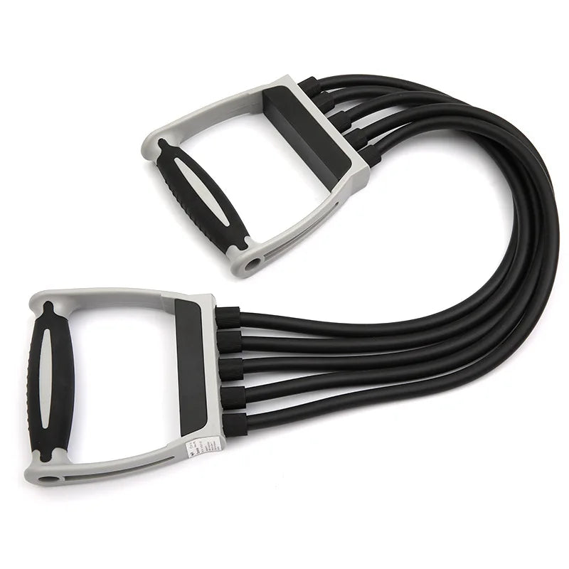 Adjustable Chest Expander Resistance Bands Yoga Elastic Band TPE Pull Rope for Home Gym Fitness Strength