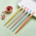 Reusable Japanese Cherry Plastic Hiware 10 Pairs Fiberglass  Chopsticks With Logo Korean Chopsticks Case