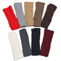 Hot Selling Products Knitting Sleeve with Thumb Hole 100% Acrylic Knitting Warm Hand Mittens Elastic Short Style Finger