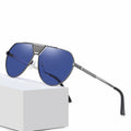 High Quality Men's Fashion Polarized Sunglasses with Custom Logo Metal Frame TAC Lenses % QC 7-15 Days Delivery