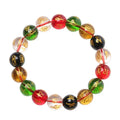 Colorful Six Words Motto Bracelet Five Elements Feng Shui Bracelet Stall Scenic Spot Supply Color Six Words ZHENYAN Bracelet