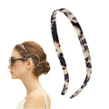ZiTeng Advanced French Sense Hairband 3mm Thick Acetic Acid Female Headband Multi-Color Customizable Logo