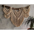 2023 New Customized Large Macrame Backdrop Macrame Wall Hanging with Tassels Hanging Wall Decor W1602