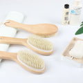 Wholesale Wooden Cellulite Body Brush Nylon Bristle Shower Brush