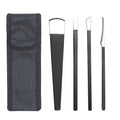Factory Direct Sale Pedicure Salon Stainless Steel Callous Removal Tools Foot Care Pedicure Knife Set