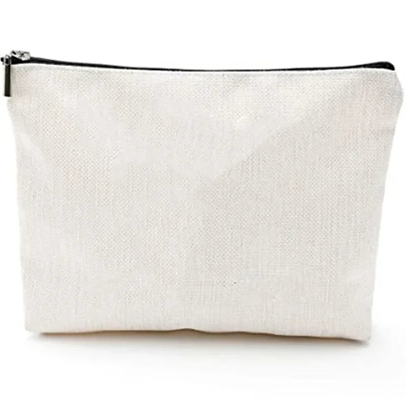 Fashionable Women's Polyester Wristlet Cosmetic Bag Candy Pattern Sublimation Makeup Bag Zipper Portable Travel Storage Bags