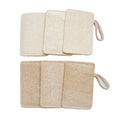 Natural Loofah Plant Kitchen Eco Scrub Scourer Dish Washing Loofah Sponges Biodegradable Double Side Cleaning Loofah Pad