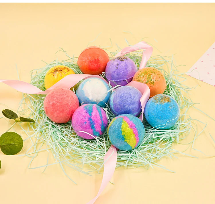 Organic Bath Bubble Bombs Private Label Customized Fun Bathbomb Hemp Vegan Jungle Safari Surprise With Toys Best Gift for Family