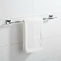 Wall Mounted Single Copper Brass Towel Rail Chrome Finish Eco-Friendly 50-60cm Length Hotel Apartment Use Modern Design 1 Bar