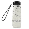 Direct From 2 Factories: Mini 5 Fold Flat Design Umbrella Small Pocket Travel Parasol Custom Logo Promotional Business Gift