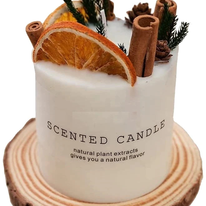 Supplier 7.5*7.5*10cm Soy Wax White  Nordic Wedding Favour Aroma Candles in BulkScented Candles Scented Luxury Candles