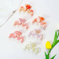 B.PHNE Custom 9cm Candy Color Hair Accessories Claws Water Wave Women Girls Hair Claw Clip