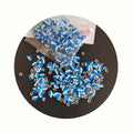 5g 10g 20g 100g 500g 1 KG Per Bag Polymer Clay Slices Shark Spinkles With Rhinestone Beads for Slime Shaker Tumbler Making
