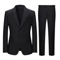 Men's Groom Wedding Suit Workwear Interview Customized Breathable Suit Two-piece Wool Material Men's Suit