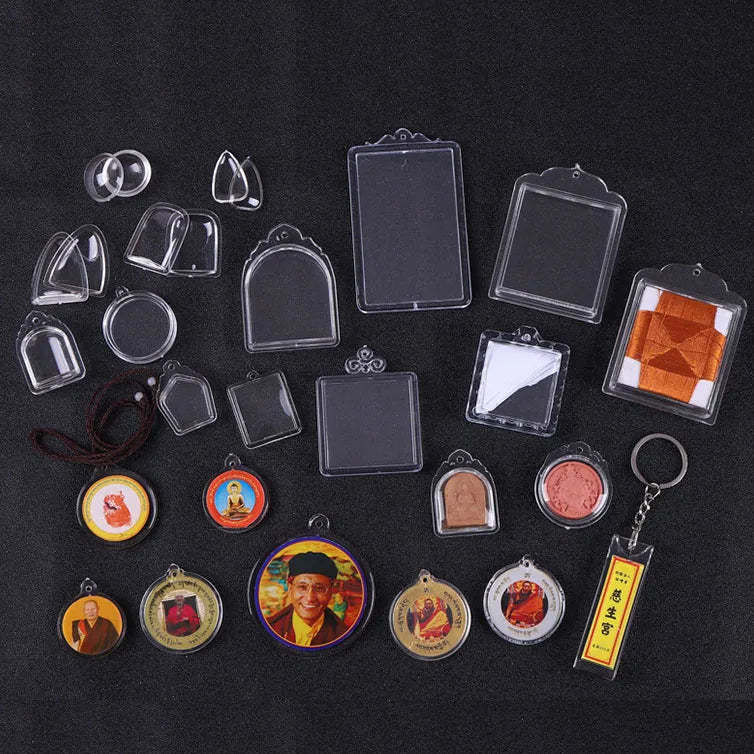 Factory Supply Cheap Rectangle Keychain Key Ring Blank Clear Acrylic Blank Charm