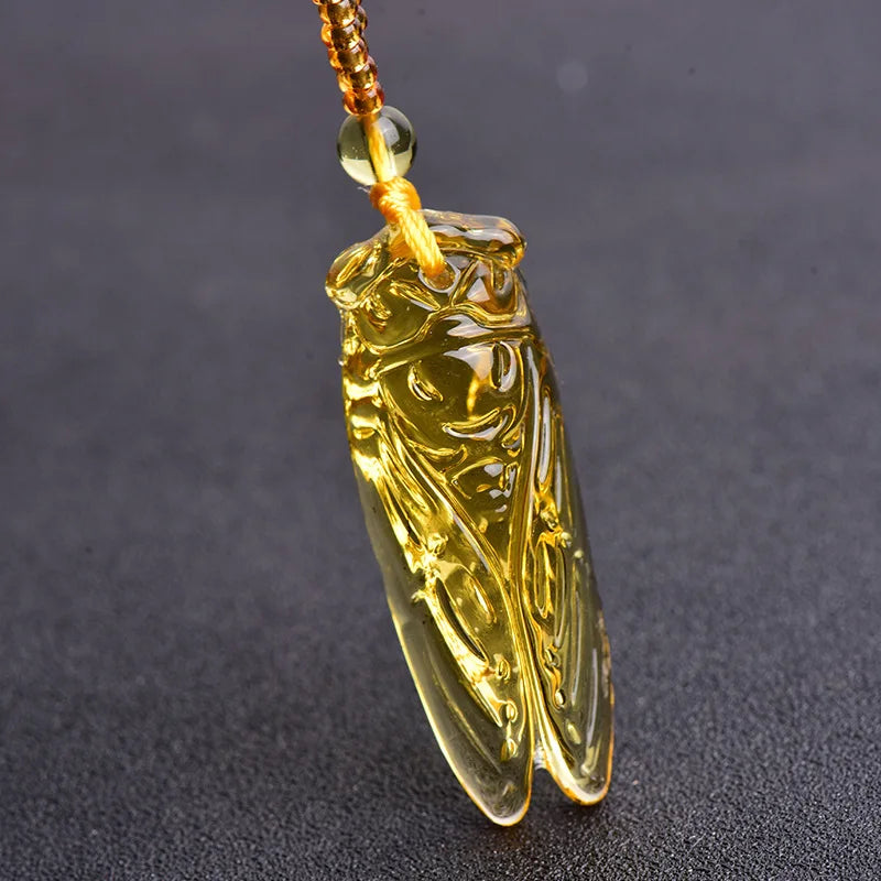 Trendy Vintage Beaded Necklace Traditional Chinese Glaze Necklace Retro Animal Pendant Necklace for Women Mens