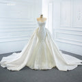 Jancember RSM66660 Fashion Mermaid Vestidos De Novia  Wedding Dress With Detable Train