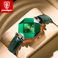 Poedagar Hot Sale Fashion Casual Quartz Women Watch Top Brand Waterproof Shock Leather Wrist Luxury Quartz Watch