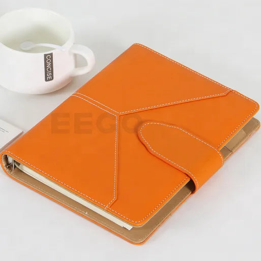 Cheap Custom Printing Logo Teacher Planner Notebooks for Students School Journaling Supplies A4 A5 A6 Loose Leaf Notebooks