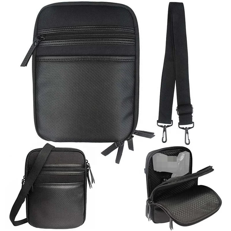 Tactical Concealed Shoulder Bag Magazine Pouch PU Waterproof Waist Bag Belt Sling Crossbody Bag