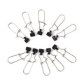 Heavy Duty Duo Lock Swivel Snaps Fishing Line Sinker Slider for Saltwater Snaps & Swivels Connector
