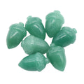 Wholesale Natural Gemstone Crystal Hazelnut Quartz Stone Acorn Mix Colorful Quartz Carving Small Pine Nuts