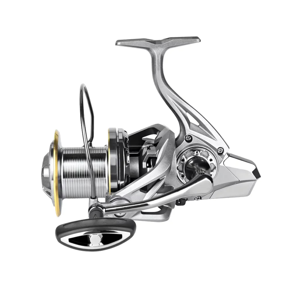 TAKEDO NGK 8000S - 14000S Carp Fishing Reels Deep Sea Surf Spinning Rod Reel Metal Spool Carp Fishing Saltwater Fish Reel MegaBDM