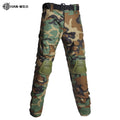 HAN WILD 65 Polyester + 35 Cotton Pants Large Size Camouflage Tear Proof Trousers
