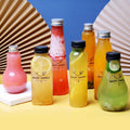 Lastic Water Juice Bottle with Lid Direct Drinking for Cold Brew Coffee