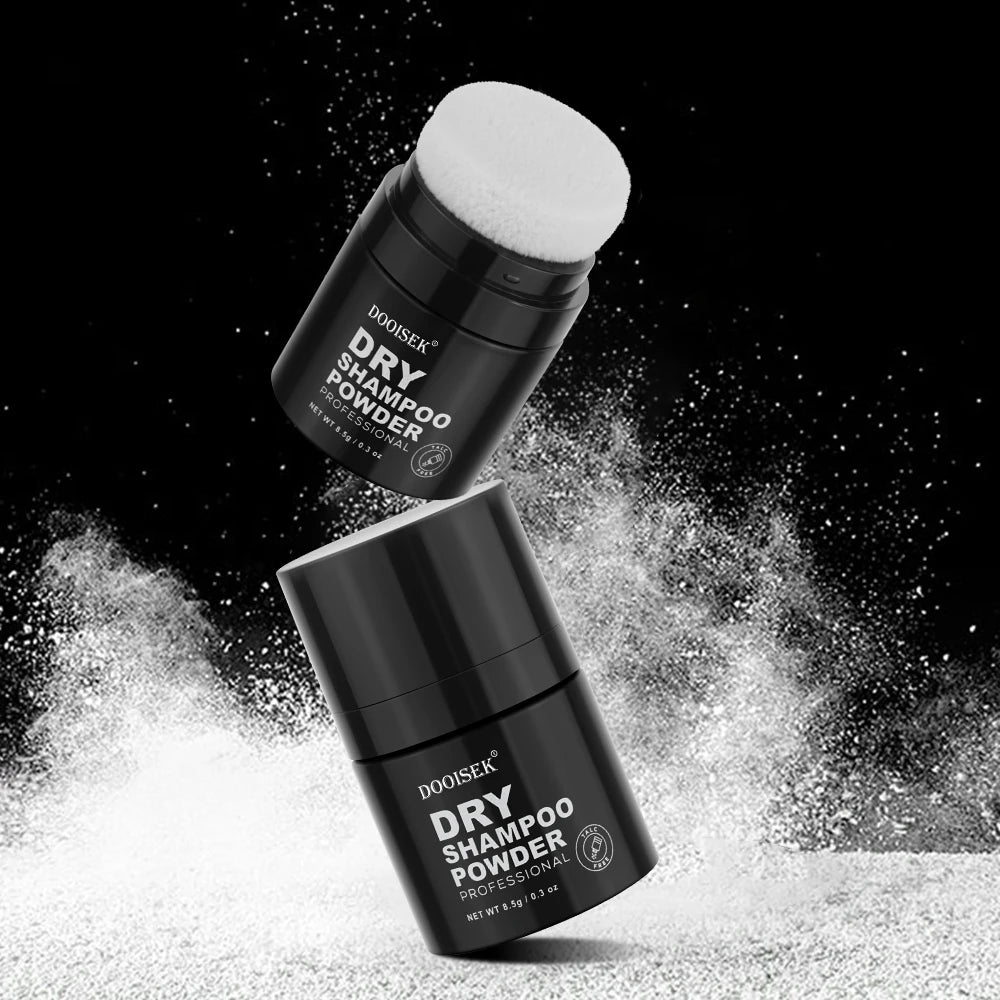 DOOISEK Vegan Hair Volume Powder Travel Size Hair Styling Women Bulk Spray Remove Oil Dry Shampoo Powder Polvo Texturizador