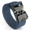 Outdoor Nylon Webbing 1.5" Breathable Tactical Rigger Belt With Quick Release Metal Buckle Custom logo Casual Waist Belt