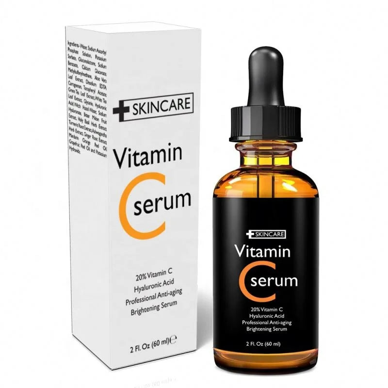 OEM Hot Selling Private Label Tightening Skincare Booster Brightening Vitamin C Whitening Anti Aging Face Serum