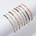 Handmade Thin Bohemian Bracelets Adjustable Multi Color Rope Chain Jewelry Natural Stone Seed Beads Bolo Bracelet