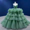 Rsm67504 Custom Latest Off Shoulder Elegant Prom Gown Party Dresses Light Green Long Evening Dresses