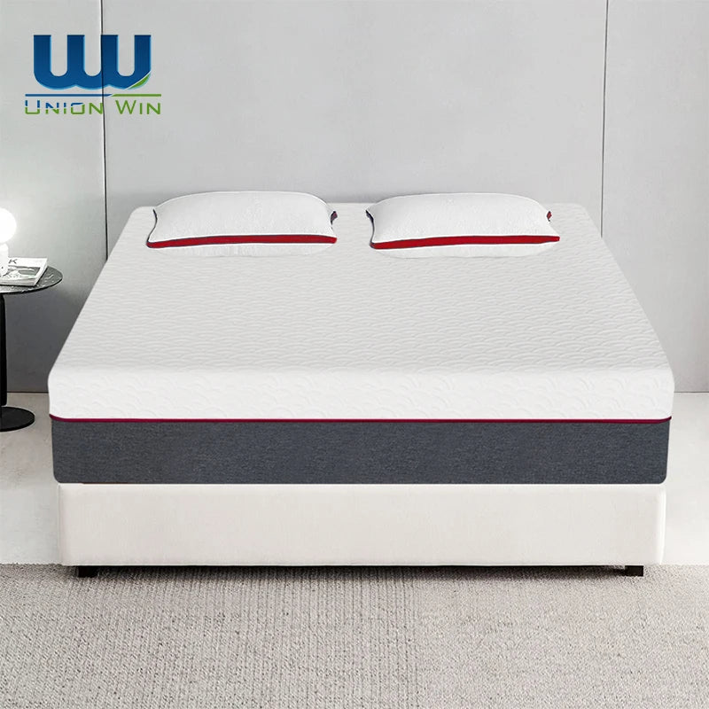 Wholesale Custom Gel Foam 2 Inches Organic Cotton Ventilated Memory Foam Mattress Topper