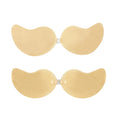 Ultralight Adhesive Silicone Bra Mango Cup Invisible Backless Sticky Bra for Wedding Dress Breathable Lift Up Breast Petals